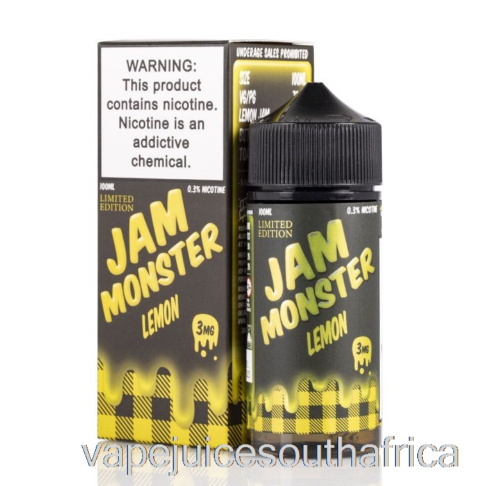Vape Pods Lemon - Jam Monster - 100Ml 6Mg